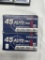 Fiocchi 45 Auto 100 rounds