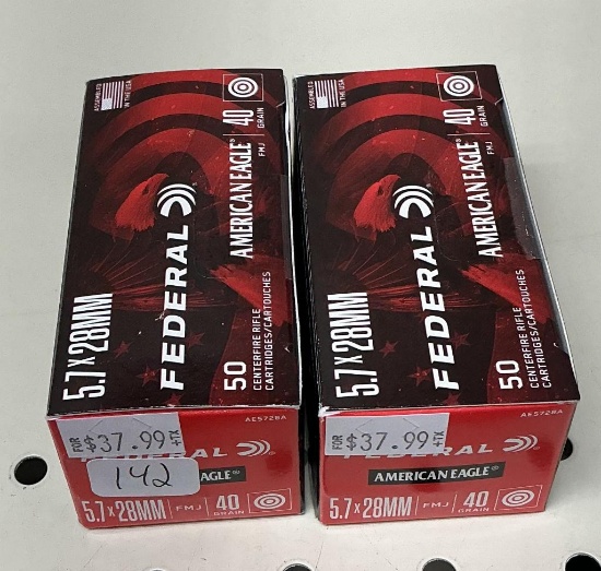 Federal 5.7x28MM 100 Rounds