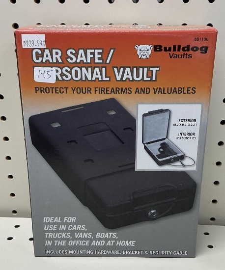 Bulldog Carsafe/Personal Vault