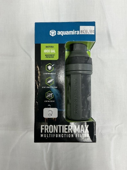 Frontier Max multifunction filter