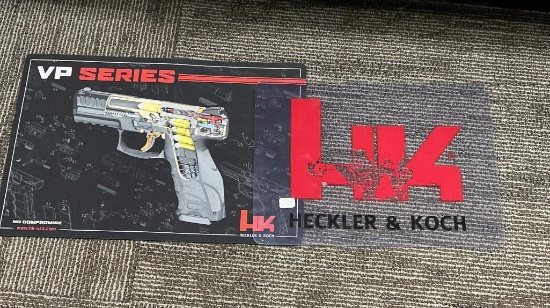 pair of HK Counter Mats