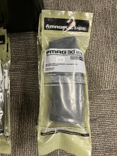 4 - Magpul PMAG30 Ar/M4 30 Round Magazines