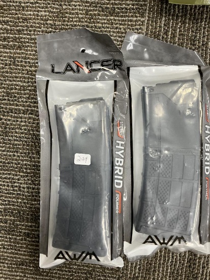 2 - Lancer Steel Hybrid Polymer Magazines