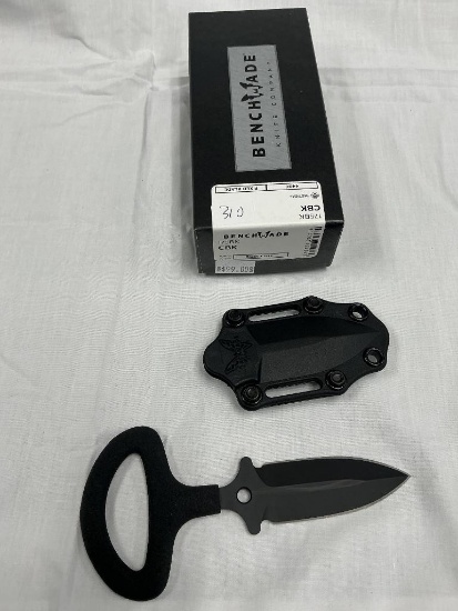 Benchmade 175BK, CBK, Black class, Fixed Blade Knife