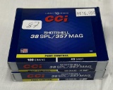 CCI 20 rounds of shot shell 38 special/357 magnum