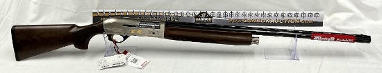 Benelli Montefeltro Silver, 12ga, 28" Barrel, AA Grade Walnut Stock