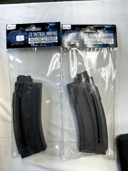 2- Colt .22 Timfire Magazines, 20rd