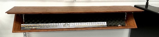 New Shelf with Fold Down Rifle Hidden Storage