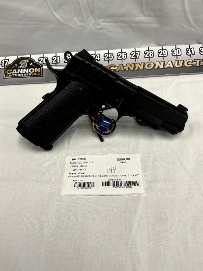 Girsan MC 1911 C10, 10mm, Influencer Compact, 9+1, 4.40" Barrel, New, SN-T6369-24FF00033