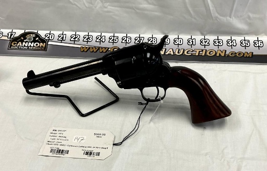 Uberti 1873, 44 Mag Revolver, Cattleman Callahan NM, .44 Rem Mag 6", New, SN-UZ6136