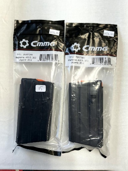 2- CMMG 350 Legend, 20rd Magazines