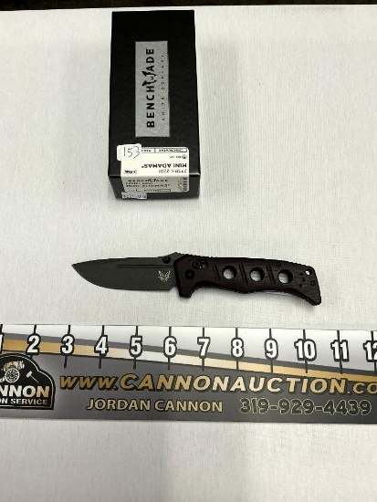 Benchmade Mini Adamas Knife, Manual, Limited Edition