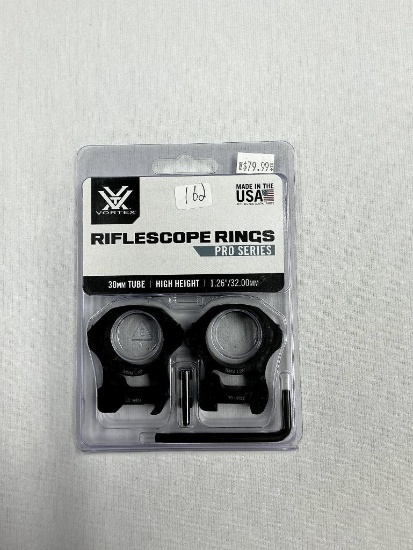 Vortex 30mm Tube, High Height, Riflescopre Rings, Pro Series