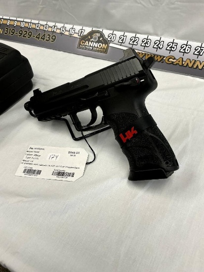 HK, HK45 Tactical V1 45ACP, 10+1, 5.20" Threaded Barrel, New, SN-HKU-067131