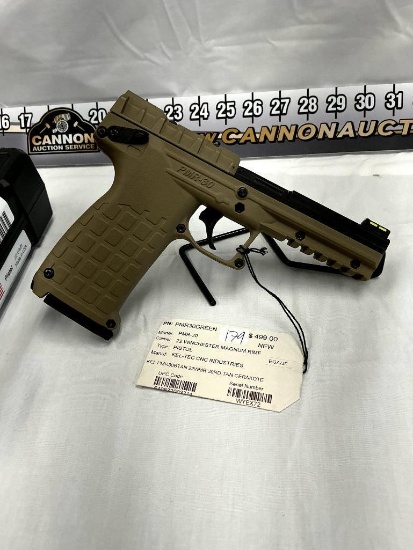 Kel-Tec PMR-30, 22WMR, 30rd, Tan Cerakote, New, SN-WYEX72