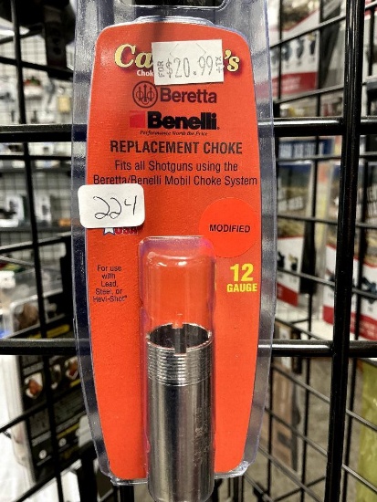 12 ga Modified Choke, Benelli, Beretta