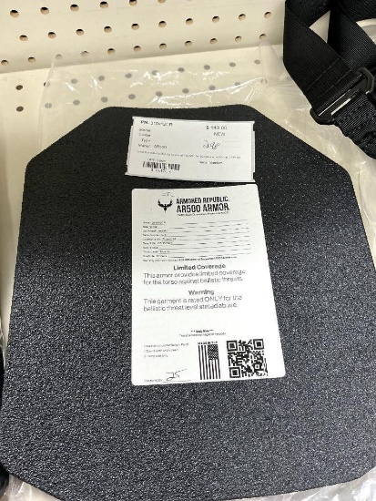 AR500 Type III+ Armor Plate