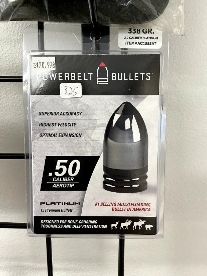 .50 Caliber Bullets
