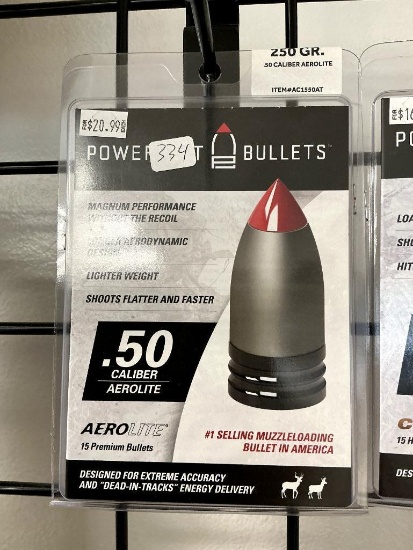 .50 Caliber Bullets
