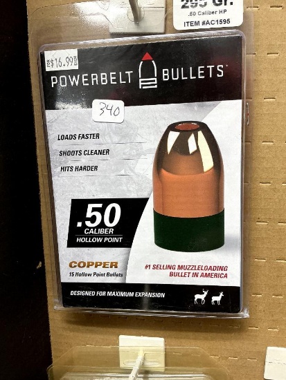 .50 Caliber Bullets