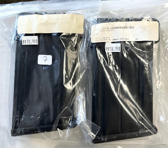 2 - 20rd magazines, .308