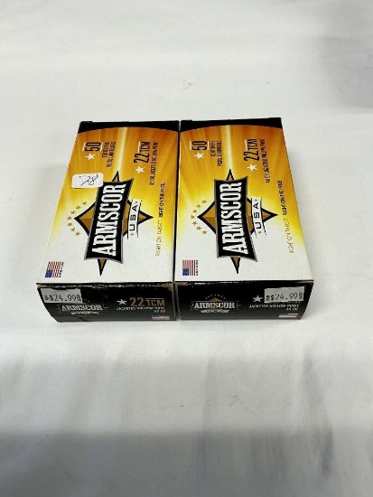 Armscor 22TCM, 100rds of Ammuntiion