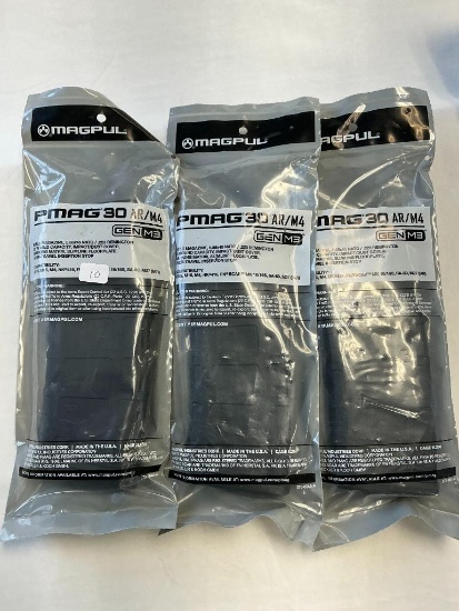 3 - Magpul 30 Round Pmags