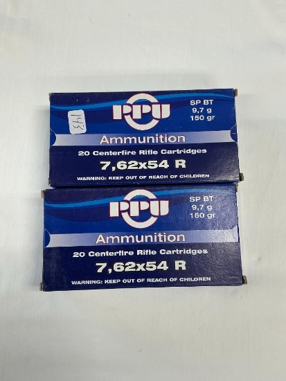 40 Rounds of 7.62x54r Ammo