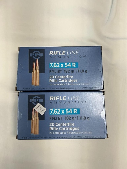 40 Rounds of 7.62x54r Ammo