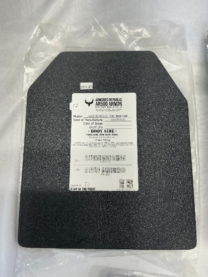 Level III Armor Plate