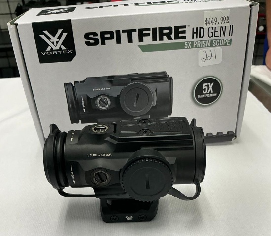Vortex Spitfire HD Gen II 5x Prism Scope