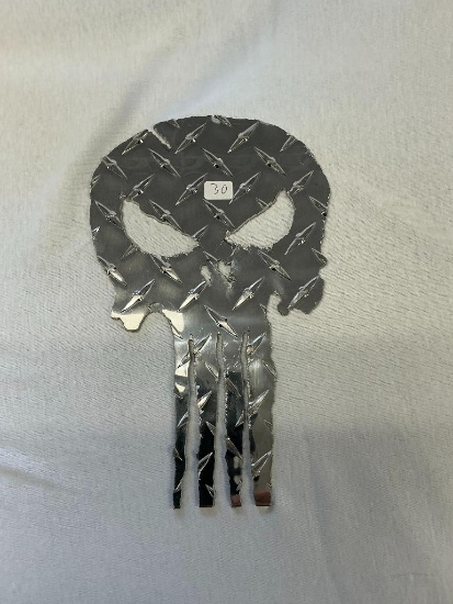 Punisher Diamond Plate Cut-Out