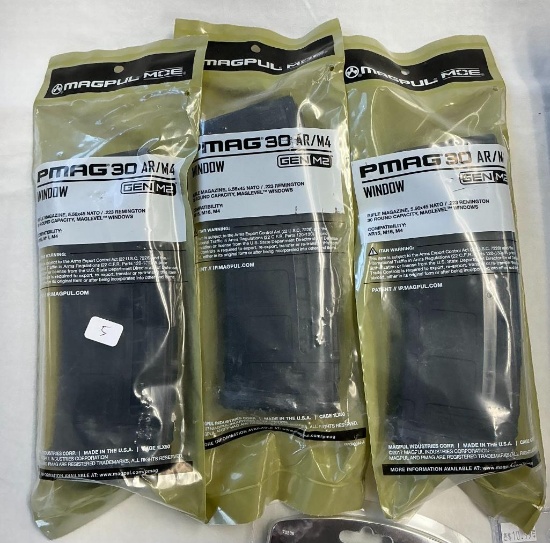3 - Magpul 30 Round Pmags