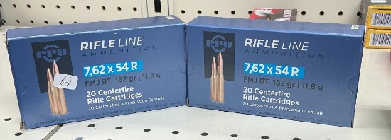 40 Rounds of 7.62x54r Ammo