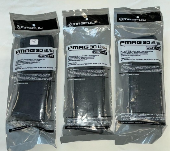 3 - Magpul 30 Round Pmags