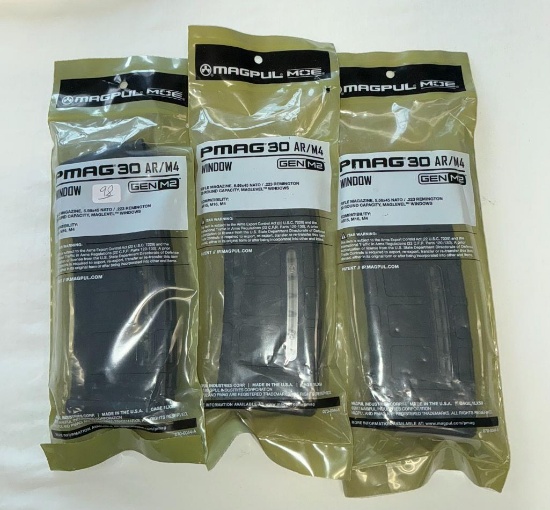 3 - Magpul 30 Round Pmags