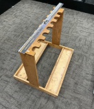 Oak 14 Long Gun Display Rack