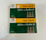 40 Rounds 7.62x54R Ammo