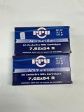 40 Rounds of 7.62x54r Ammo