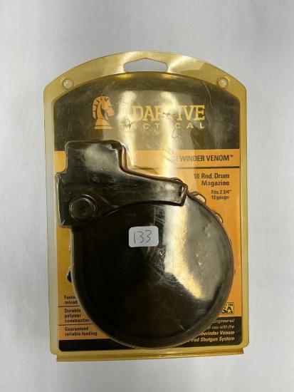 Adaptive Tactical 12 ga 10 rd Drum Magazine