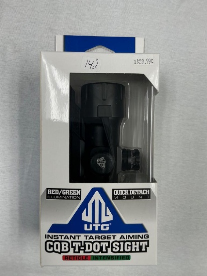 UTG Instant target Aiming CQB T-Dot Sight, Red/Green Illumination