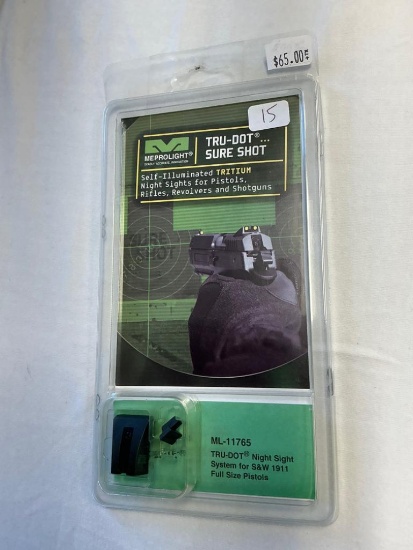 Tru-Dot Night Sight System for S&W 1911
