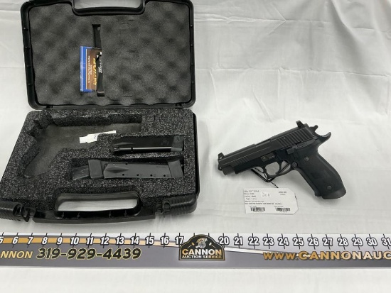 Sig Sauer P226 Pistol, 9MM, 3 mags, Used, SN- UU740720