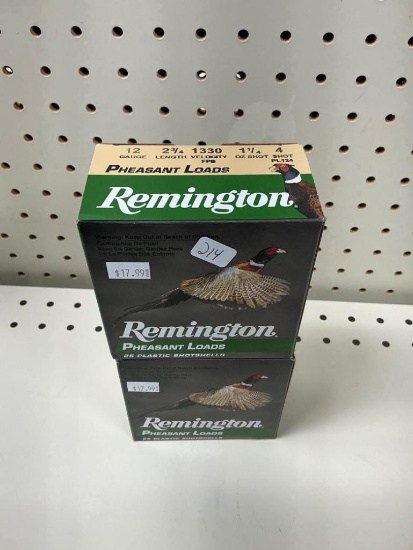 Remington Pheasant Loads 12ga Ammo, 50 Rounds