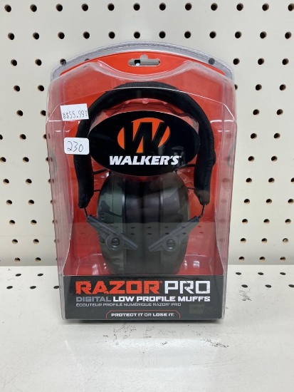 Walker's Razor Pro Digital Low Profile Earmuffs