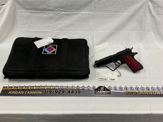 Fusion Firearms GOVT Pistol, 9MM, 5" Barrel, 1-10rd mag, New, SN- FF70149