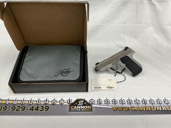 Kimber Evo SP Select Pistol, 9MM, Stainless. 1-7rd mag, New, SN- B0013840