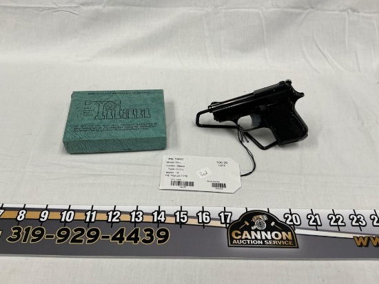 FIE Titan Pistol, 25 ACP, Used, SN- 204394
