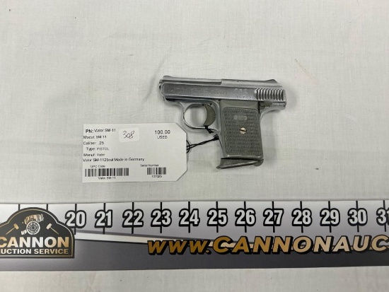 Valor SM-11 Pistol, 25 cal, Used, SN- 107025
