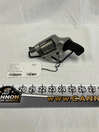 Taurus 505 Revolver, 38 Special, 3-Lean, Used, SN- HZ61175